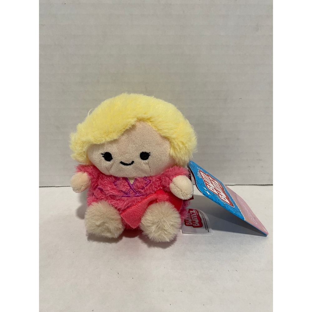 BumBumz Plush Rose The Golden Girls Bean Bag Pink 4.5in NWT